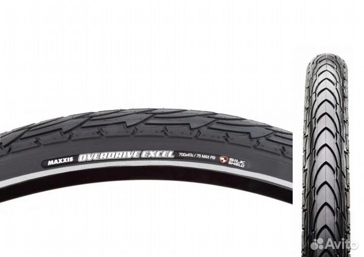 Покрышка велосипедная 700x40c 28