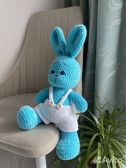 Мягкая игрушка Вязаный заяц