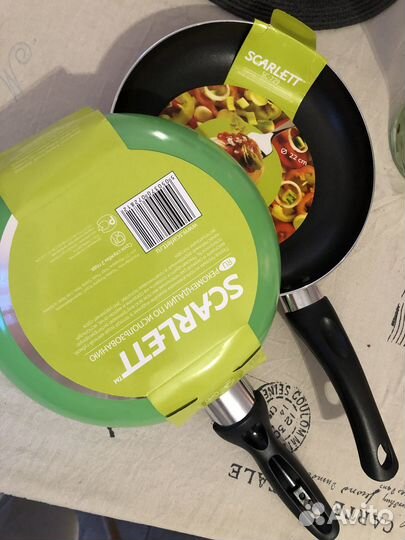 Новые сковородки, подходят для индукции