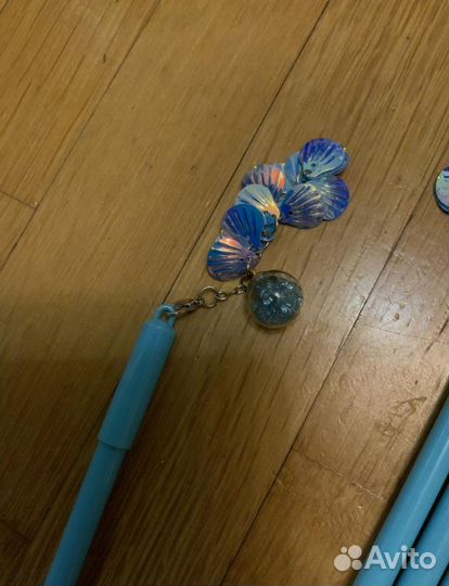 Ручки с кристаллами шариковые гелевые новые