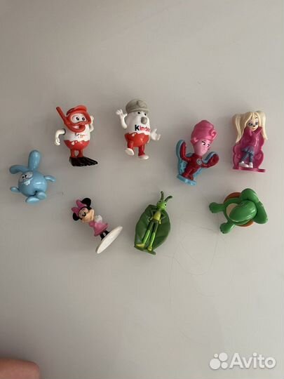 Коллекционные игрушки киндер 2009-2023 года
