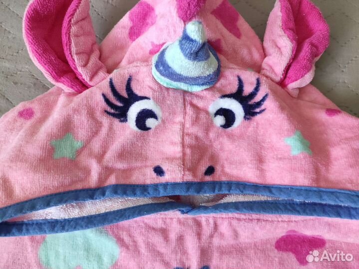 Полотенце пончо детское