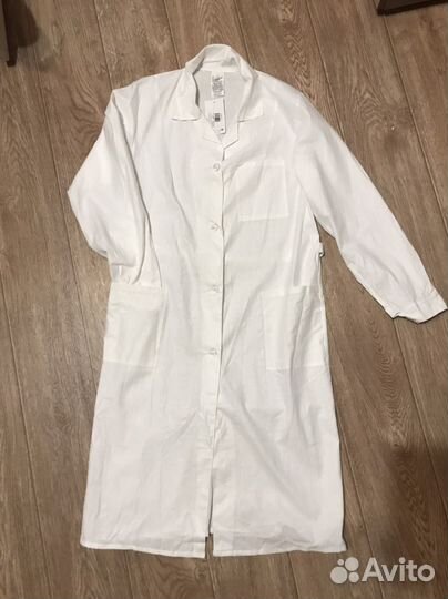 Новый халат медицинский, рабочий, лаборантский