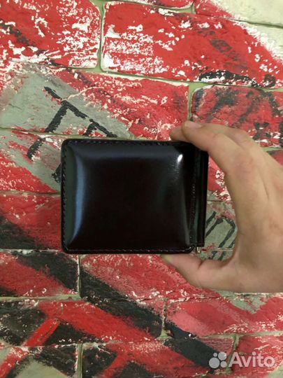 Зажим для денег натуральная кожа