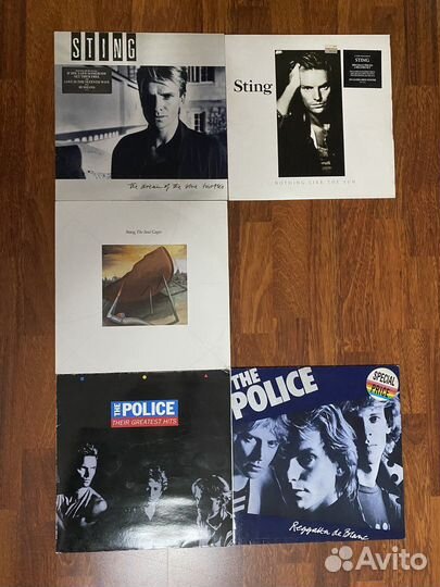 Sting LP, The Police LP