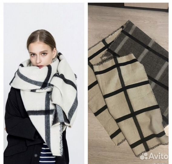 Шарфы и палантины
