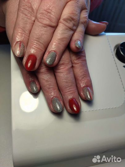 Наращивание ногтей на дому