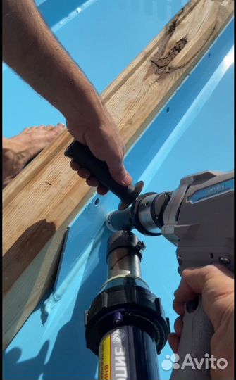 Сварка пластика сварочным экструдером пнд и пп