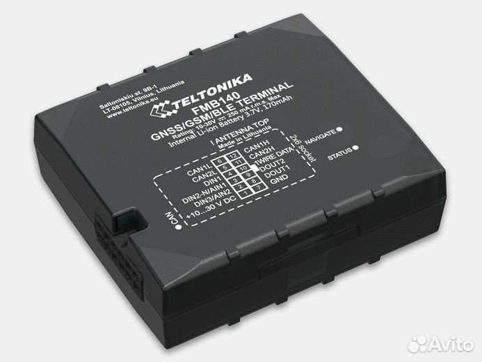 Teltonika FMB140 трекер с CAN адаптером