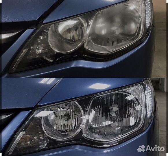 Полировка фар