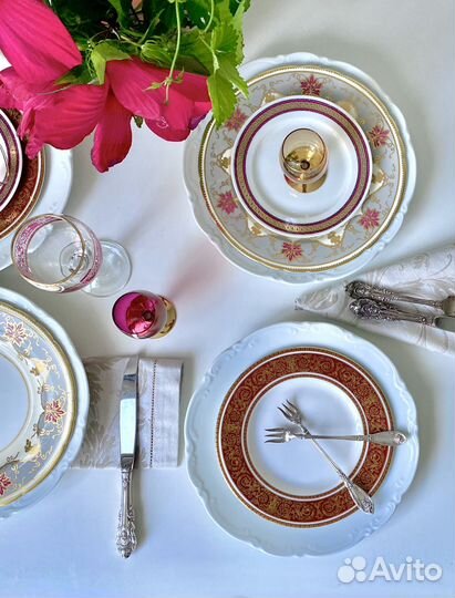 Тарелки Англия Aynsley 24см 1939г