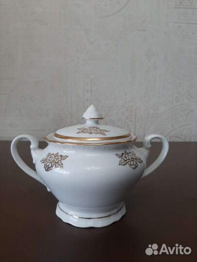 Чайник сахарница и молочник чсср