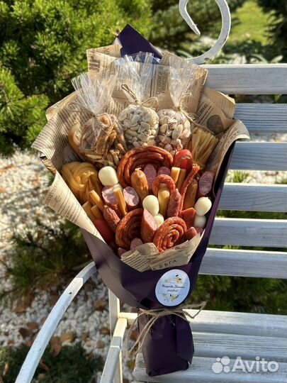 Съедобные букеты для мужчин на праздник