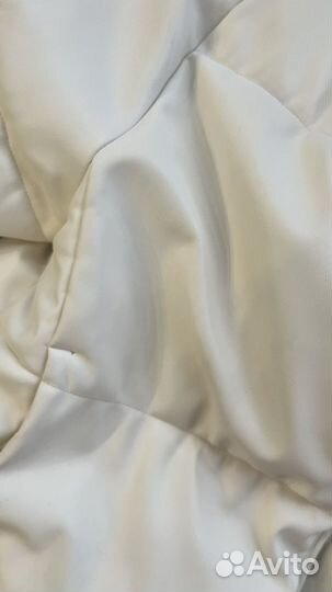 Пуховик зимний экокожа