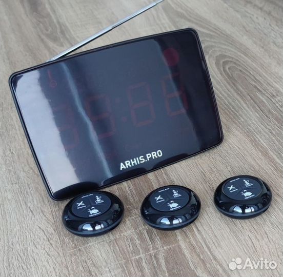 Табло и кнопка вызова персонала для кафе