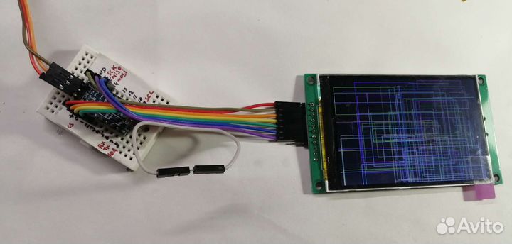 TFT LCD дисплей SPI 3.5