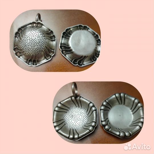 Ситечко для чая серебро