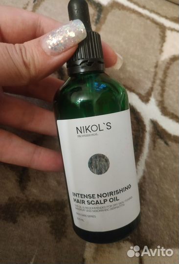 Масло для волос Nikol's, б/у