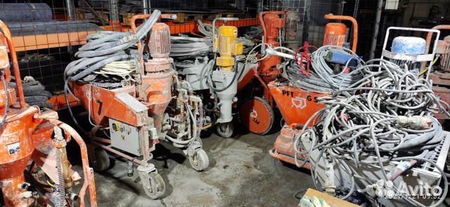 Штукатурные немецкие станции PFT 220/380v