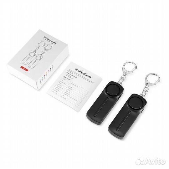 Карманный брелок-сигнализация для самозащиты