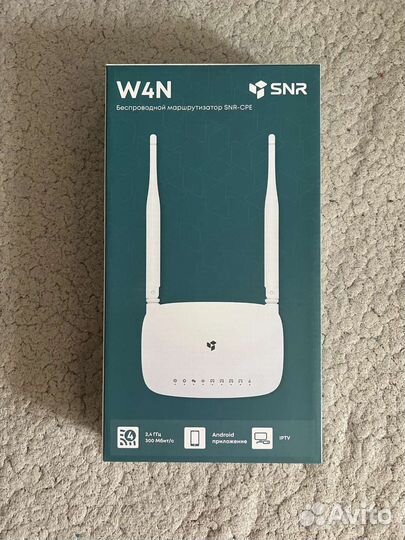 Wifi роутер SNR-CPE-W4N