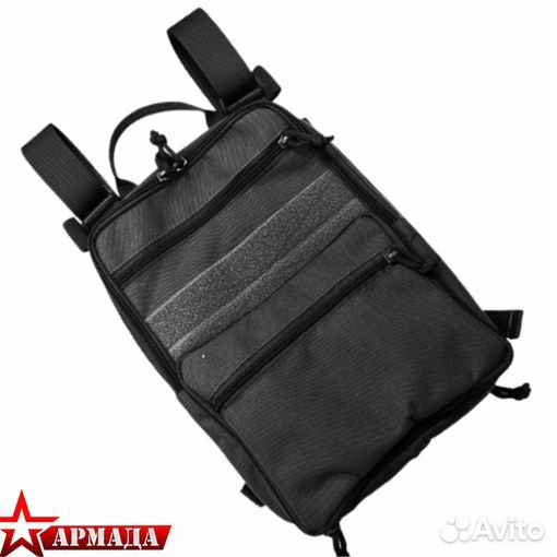 Рюкзак Flat Pack TA FP BK черный (Tornado Airsoft)