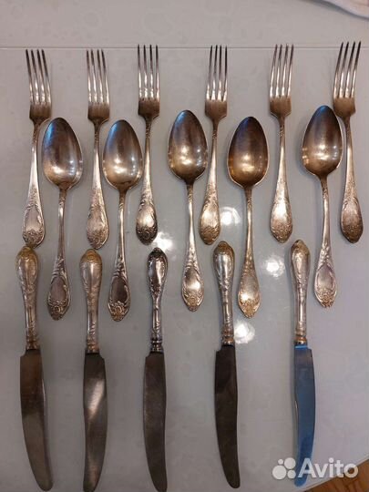 Столовые приборы СССР мнц зиш