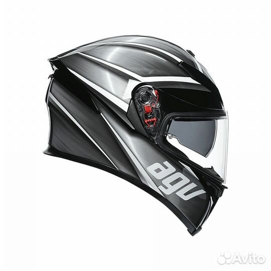 Мотошлем AGV K-5S multi tempest Black-Silver