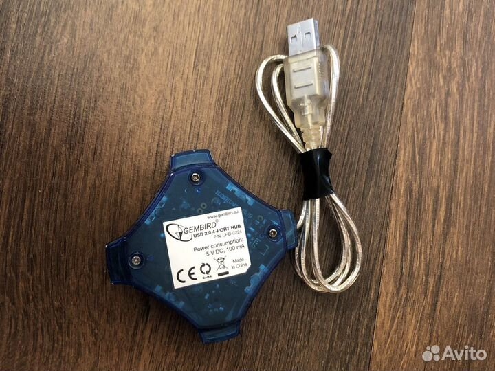 Картридер usb на 4шт