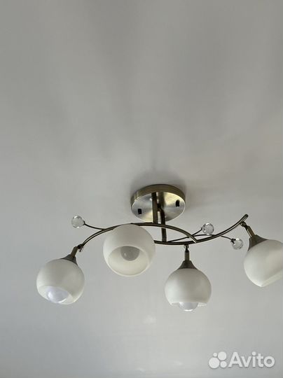 Люстра потолочная подвесная бу