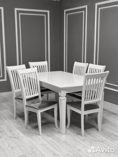 Стол со стульями \оплата при получении