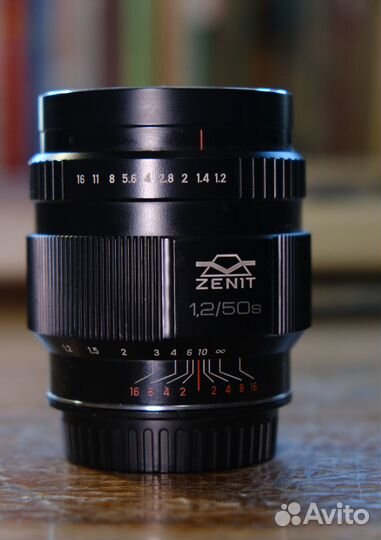 Объектив мс Зенитар 1.2/50 байонет Canon EF