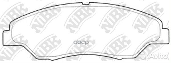 Колод. торм. диск. NiBK PN0634