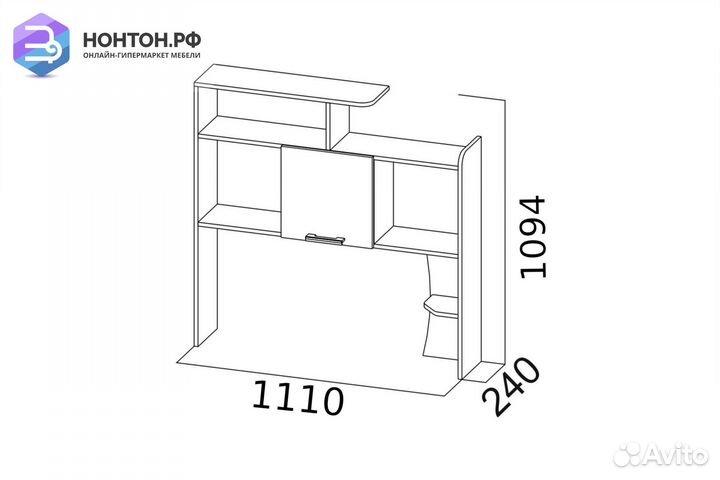 Надстройка Город ясень шимо темный / ясень шимо св