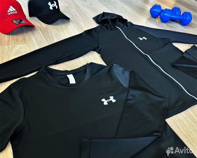 Рашгард Under Armour Black - 5/1, 2/318