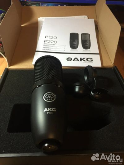 Конденсаторный микрофон akg p120