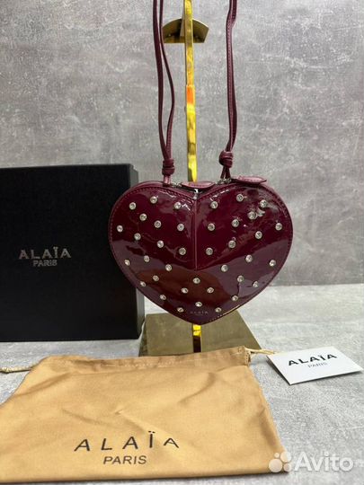 Сумка женская Alaia Burgundy новая *Люкс