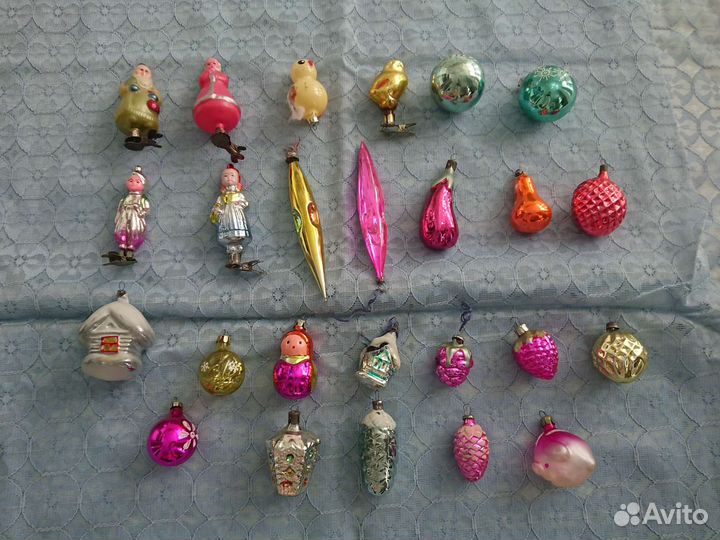 Елочные игрушки СССР