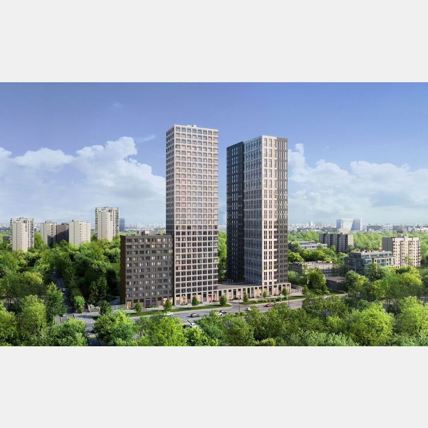 Квартира-студия, 47,9 м², 27/40 эт.