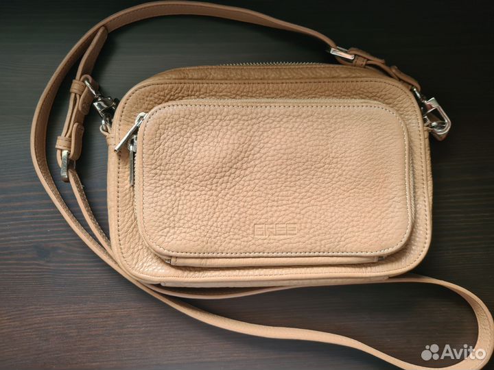 Бежевая кроссбоди Bree Германия оригинал