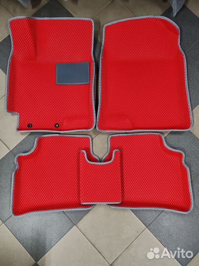 EVA коврики с бортами Kia Rio X-Line I (2017—20)