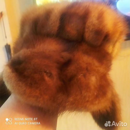 Шапка норковая женская