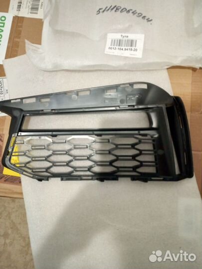 BMW 5 G30 Решетка бампера правая