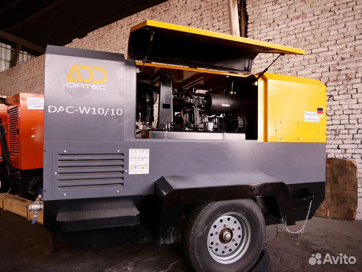 Компрессор дизельный мобильный