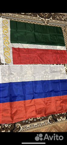 Флаг мчс России и Чечни