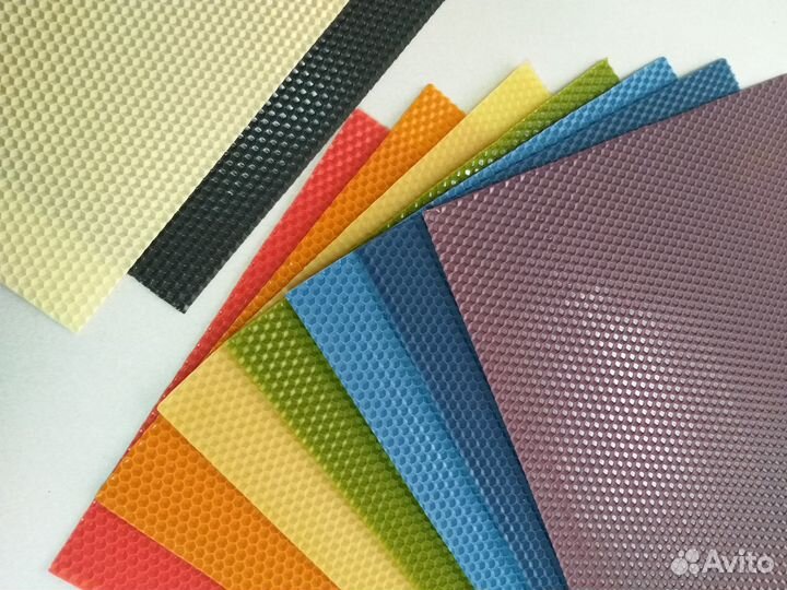 Цветная вощина для свечей