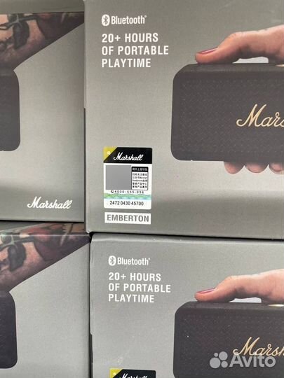 Беспроводная Bluetooth колонка Marshall Emberton I