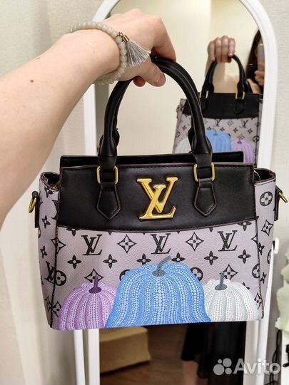 Сумка Louis Vuitton Yayoi Kusama YK Speedy PM