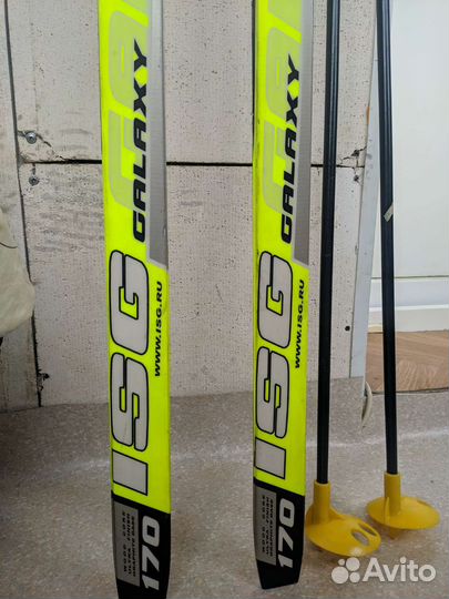 Беговые лыжи ISG Skol Galaxy 46.0 170 см (+ палки)