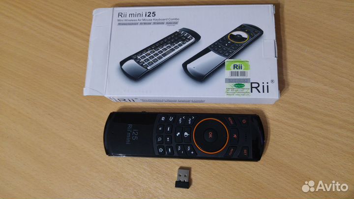 Rii mini i25 (USB-адаптер нерабочий)